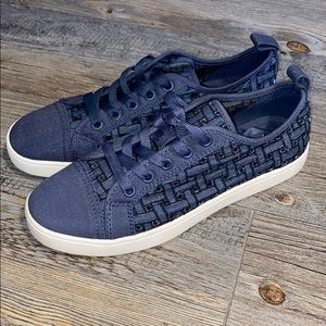 Koolaburra By Ugg Women's Low Lace Denim Sneaker